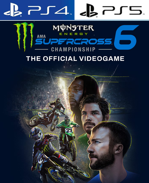 Vista ampliada - Monster Energy Supercross 6 PS4 & PS5 AMBAS - Juego digital PlayStation Latinoamérica